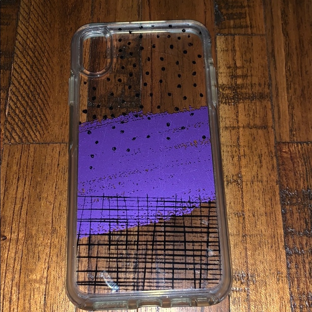 Clear otterbox symmetry iPhone XS Max case